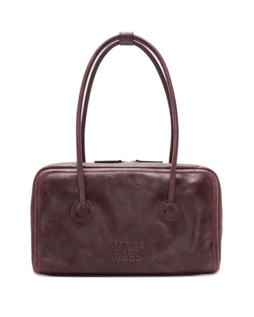 Borsa A Spalla Con Doppio Manico di MARGE SHERWOOD in Purple
