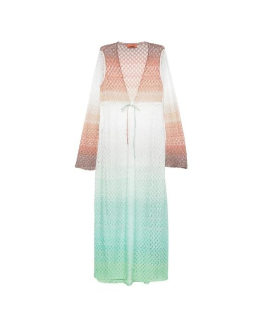 Missoni White Open-Knit Cover-Up