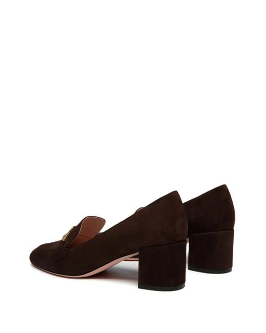 Bally Brown Daily Emblem Pumps