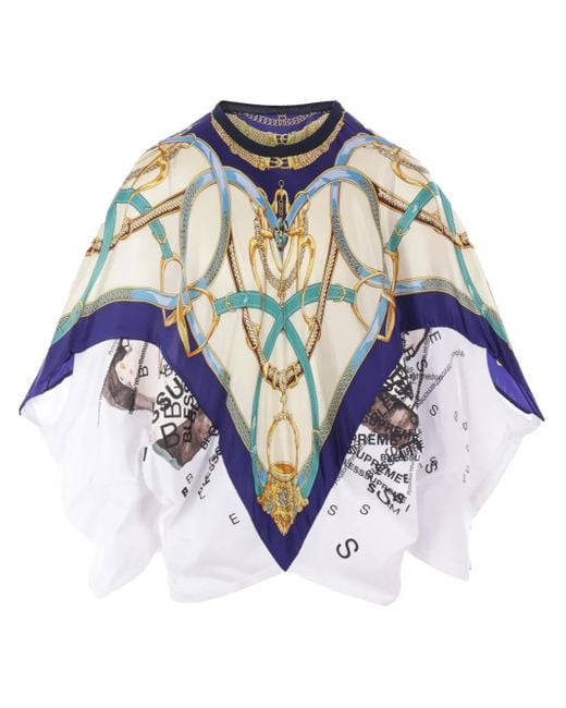 Bless X Supreme Jersey T-Shirt in Blue for Men | Lyst