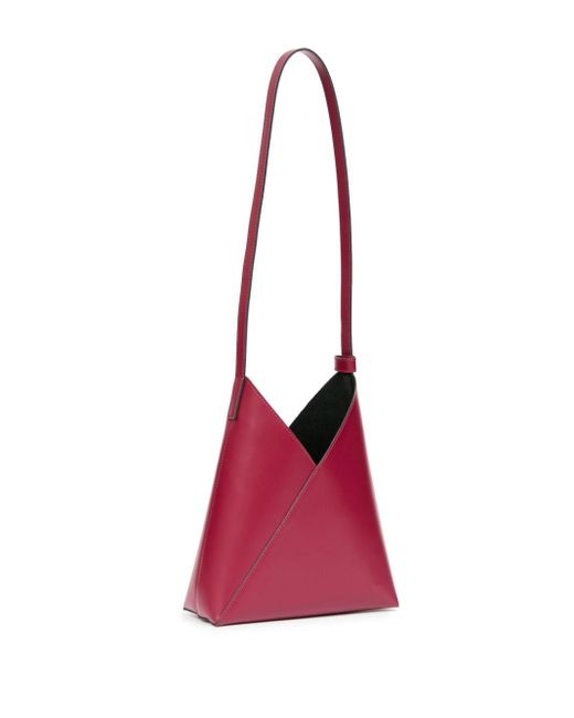 MM6 by Maison Martin Margiela Red Small Fortune Cookie Shoulder Bag