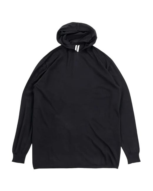 メンズ Rick Owens カシミア ニットパーカー Blue