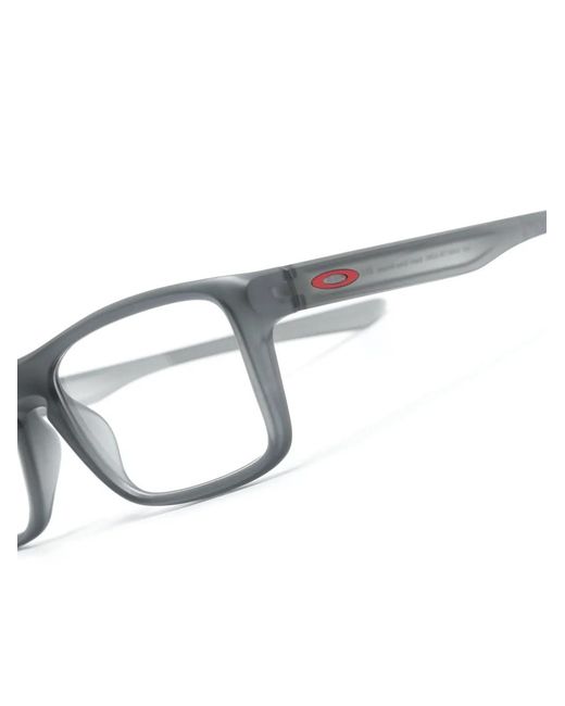 Oakley Gray Rectangle-Frame Glasses for men
