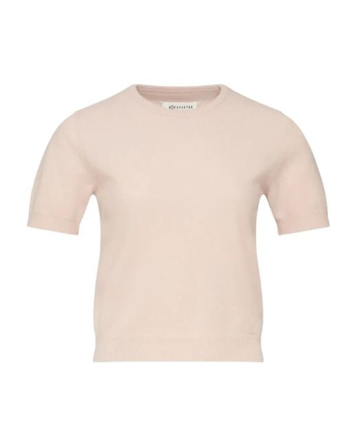 Maison Margiela Fijngebreid T-Shirt in het White