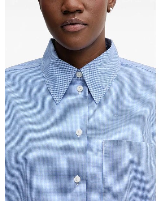 Marc O' Polo Blue Pocket Button-Down Shirt