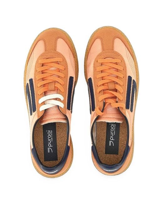 PURAAI Orange Xs Sneakers