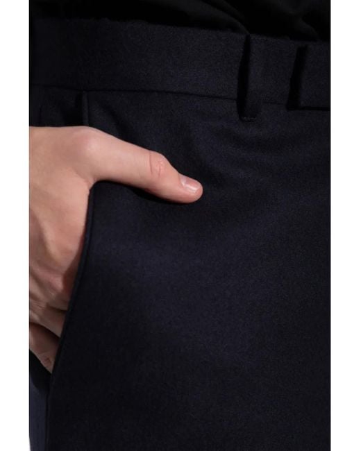 Givenchy Blue Wool Trousers for men