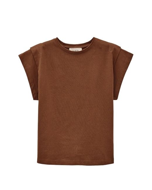 Ba&sh Brown Pio T-Shirt