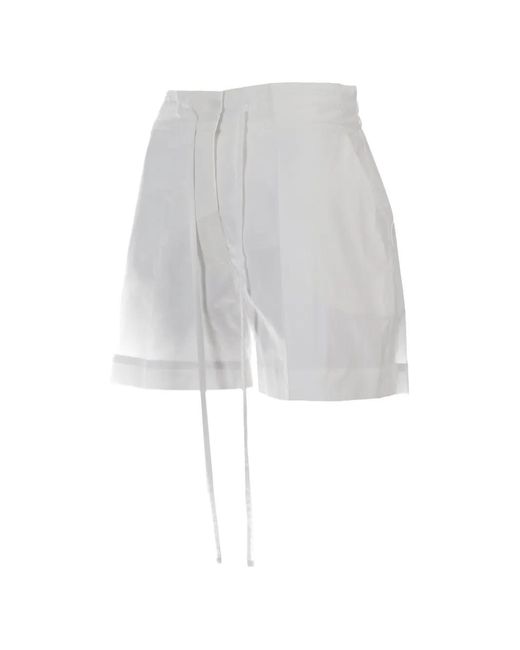 Bermudas Con Cordones P.A.R.O.S.H. de color White