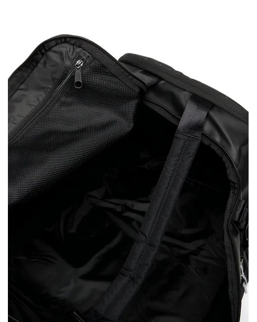 Eastpak Black Padded Logo-Patch Duffle Bag