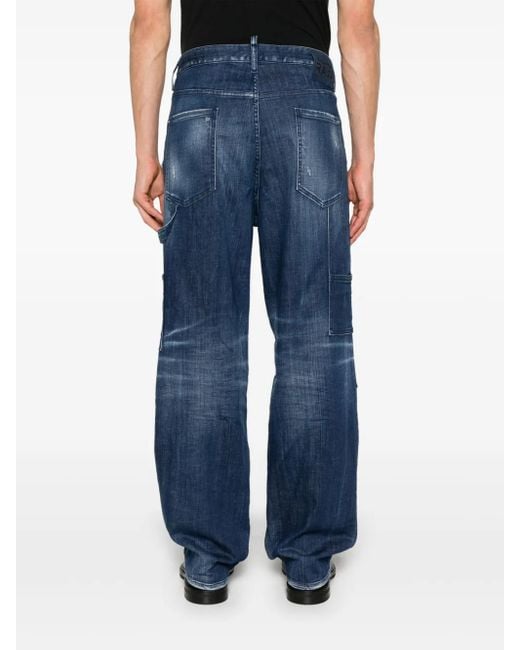 DSquared² Blue Carpenter Jeans for men