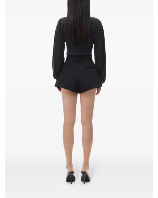 Alexander Wang Black Flared Shorts