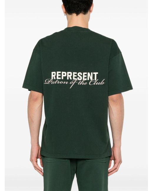 メンズ Represent Patron Of The Club Tシャツ Green