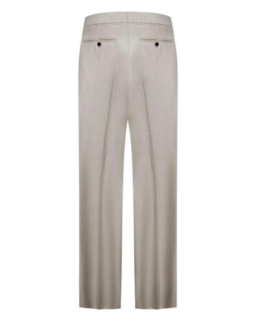 Franzese Collection Gray Capri Trousers for men