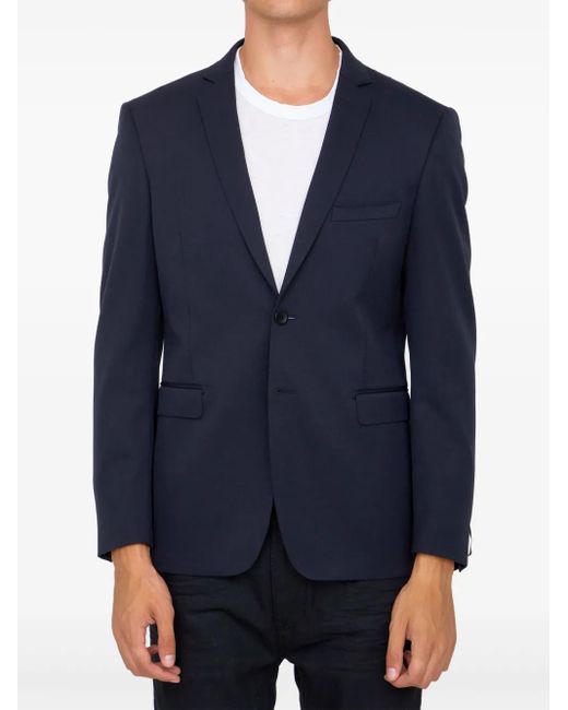 Blazer con doble botonadura Tonello de hombre de color Blue
