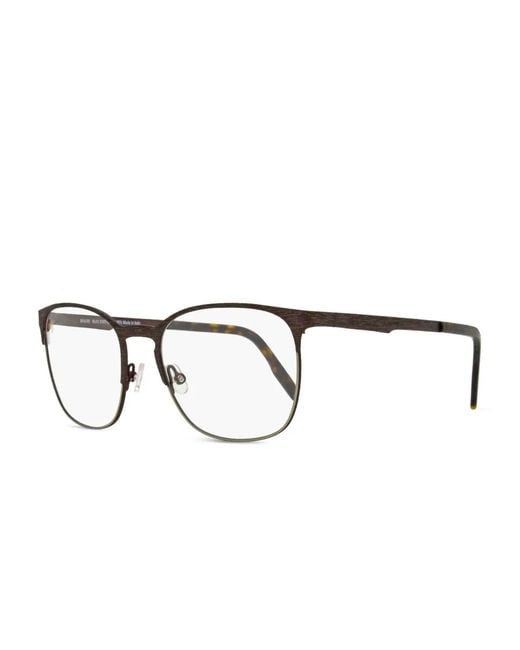 Maui Jim Brown Square-Frame Glasses