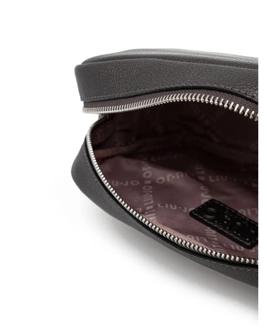 Borsa A Tracolla Con Logo di Liu Jo in Black