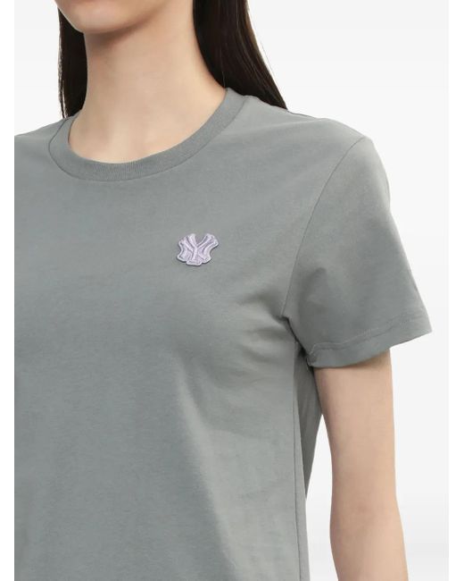 KTZ Gray Logo-Patch T-Shirt