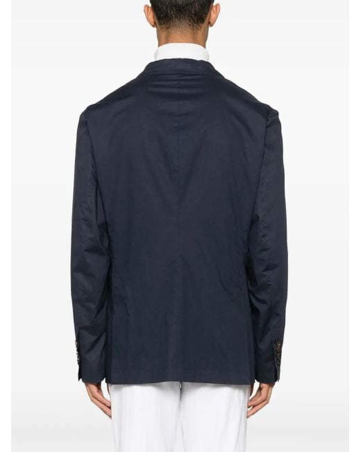 メンズ Brunello Cucinelli シングルジャケット Blue