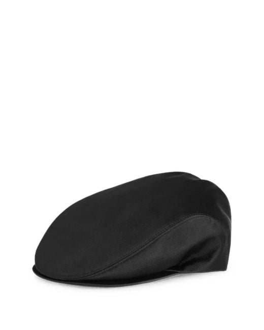 Dolce & Gabbana Black Casquette Duchesse