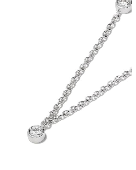 De Beers 18kt White Gold My First Five Diamond Necklace In Metallic Lyst - My First De Beers Aura Pear Shape Pendant De Beers 18kt White Gold My First Five Diamond Necklace In Metallic Lyst - My First De Beers Aura Pear Shape Pendant
