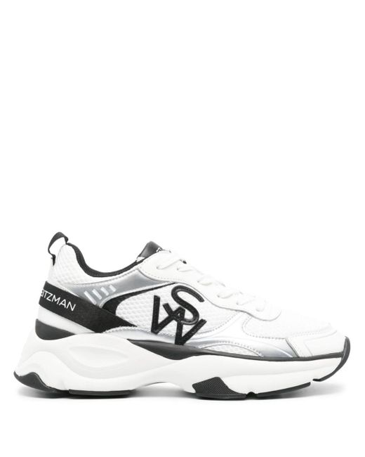 Sneakers SW con applicazione di Stuart Weitzman in White