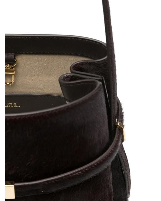 Totême Bucket-Tas Met Ceintuur in het Black