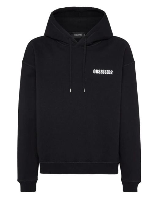 DSquared² Klassischer Hoodie in Black für Herren