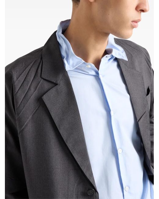 メンズ Prada シングルジャケット Black