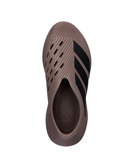 Adidas Brown Purechill Slip-On Sneakers for men
