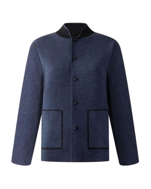 Shanghai Tang Vest Met Zak Met Knopen in het Black