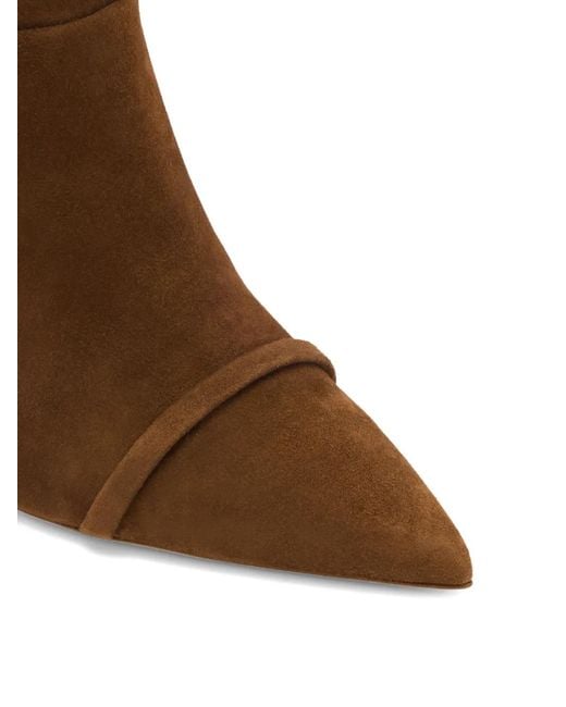 Malone Souliers Brown Isley Suede Boots