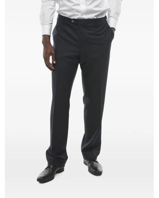 Corneliani Black Leader Tailored Trousers for men