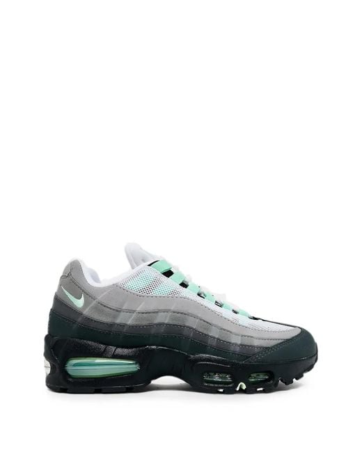 Nike Green Air Max 95 Big Bubble Lace-Up Sneakers