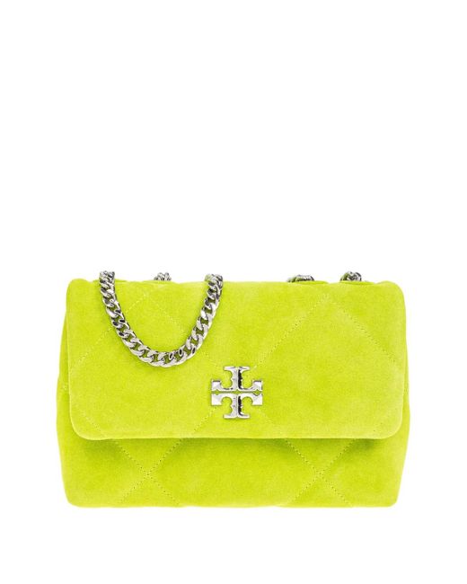Tory Burch Yellow Mini Kira Cross Body Bag