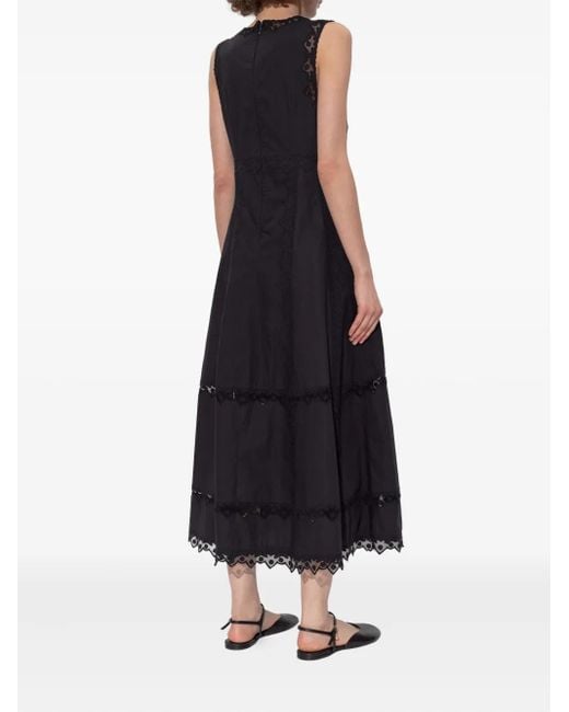 Ulla Johnson Black Midi Dresses