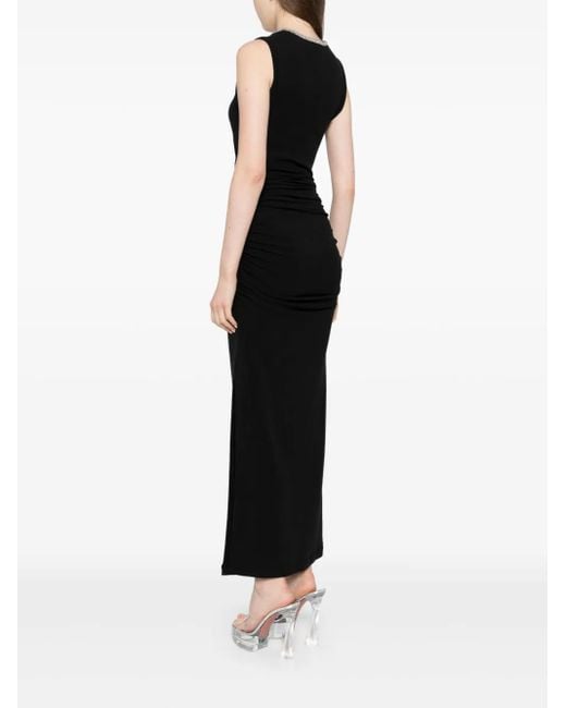 Jonathan Simkhai Black Fiamma Midi Dress