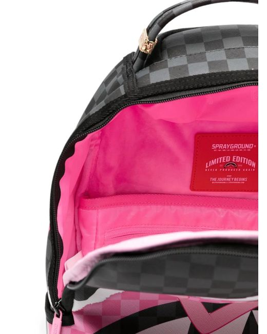 Sprayground Pink X Panther On The Run Backpack for men