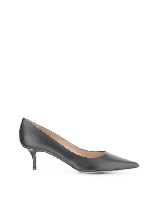 Gianvito Rossi Metallic Pointed-Toe Pumps