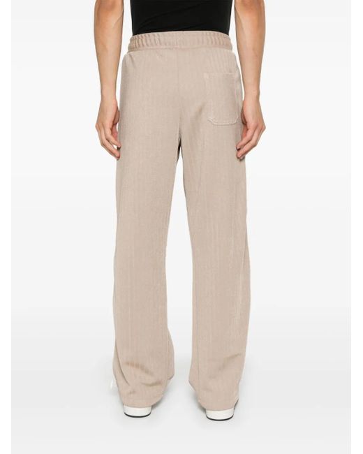 Golden Goose Deluxe Brand Natural Logo-Print Track Pants for men