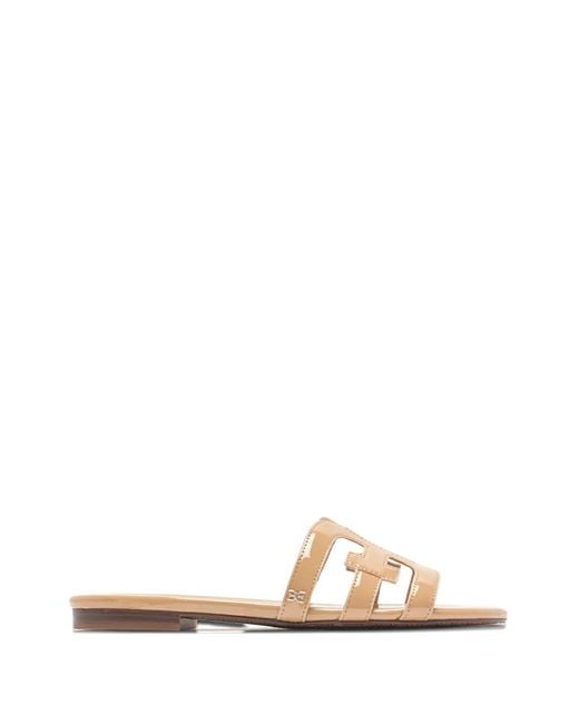 Sam Edelman White Bay Cutout Strap Sandals