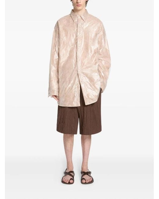メンズ Dries Van Noten クロスストラップ サンダル Black