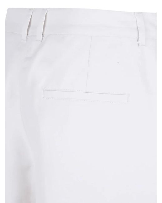 Max Mara Jack 7/8 Broek in het White