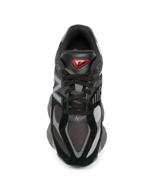 New Balance Black 9060 Panelled Sneakers