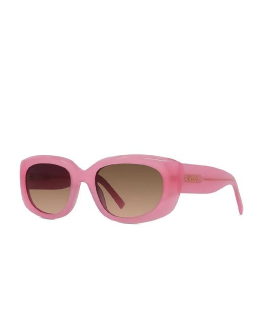 Givenchy Pink Oval-Frame Sunglasses