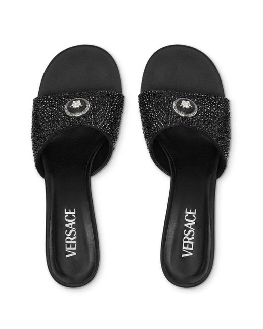 Versace Alia 45mm メドゥーサ ミュール Black
