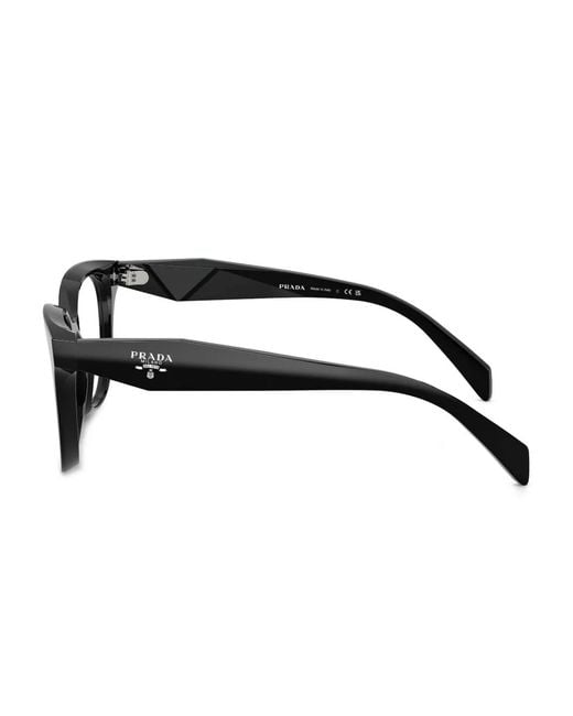 Prada Black Rectangle-Frames Glasses