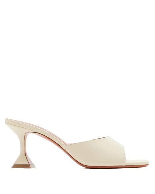 AMINA MUADDI Natural 70Mm Lupita Sandals