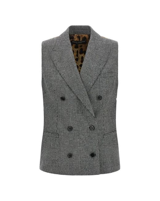 Dolce & Gabbana Gray Vest