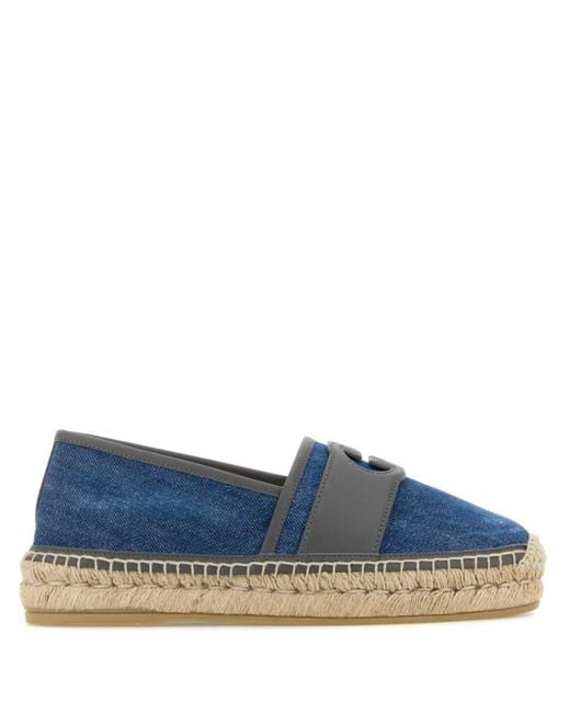 Gucci Espadrilles GG aus Denim in Blue für Herren